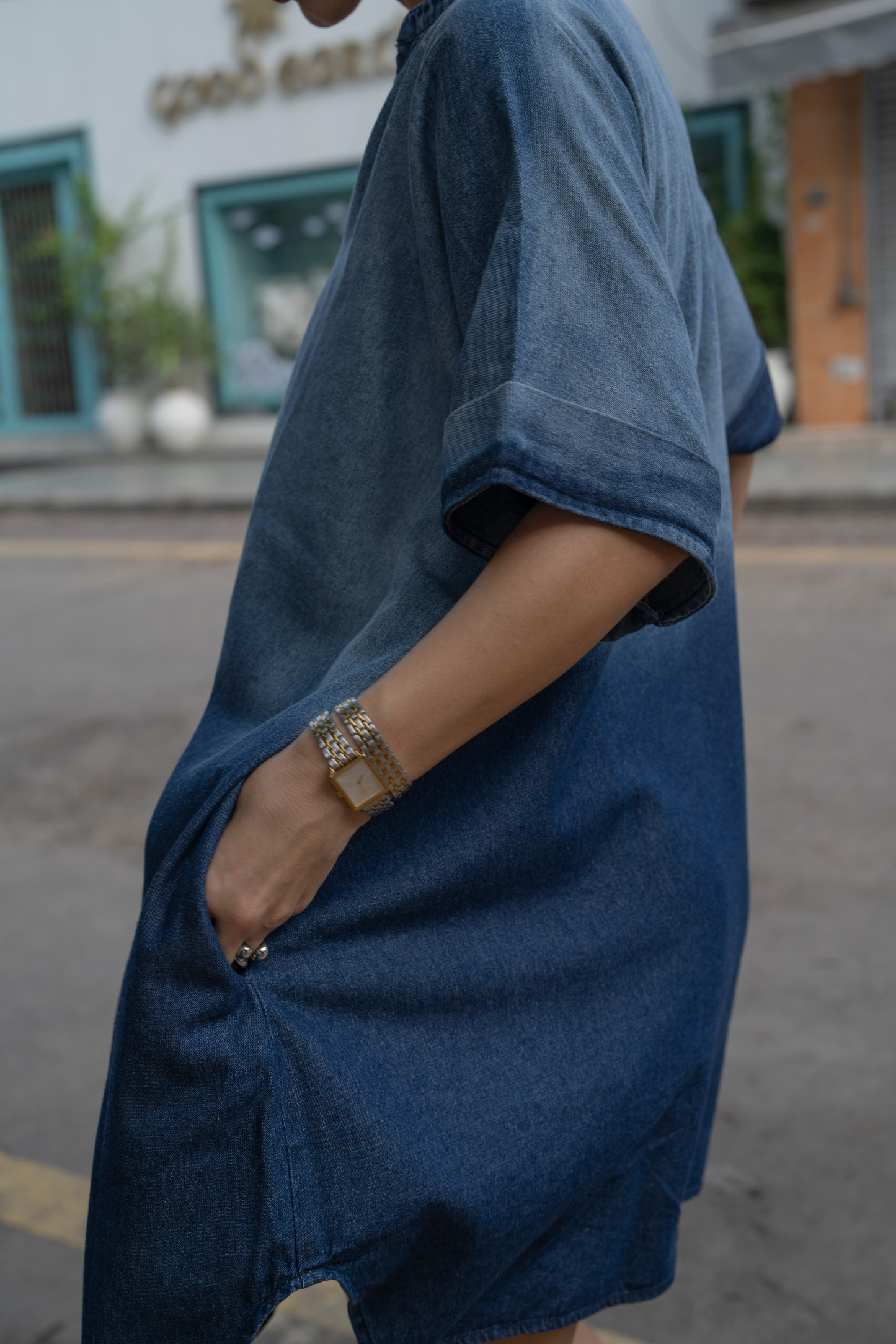 Lazy Denim Dress
