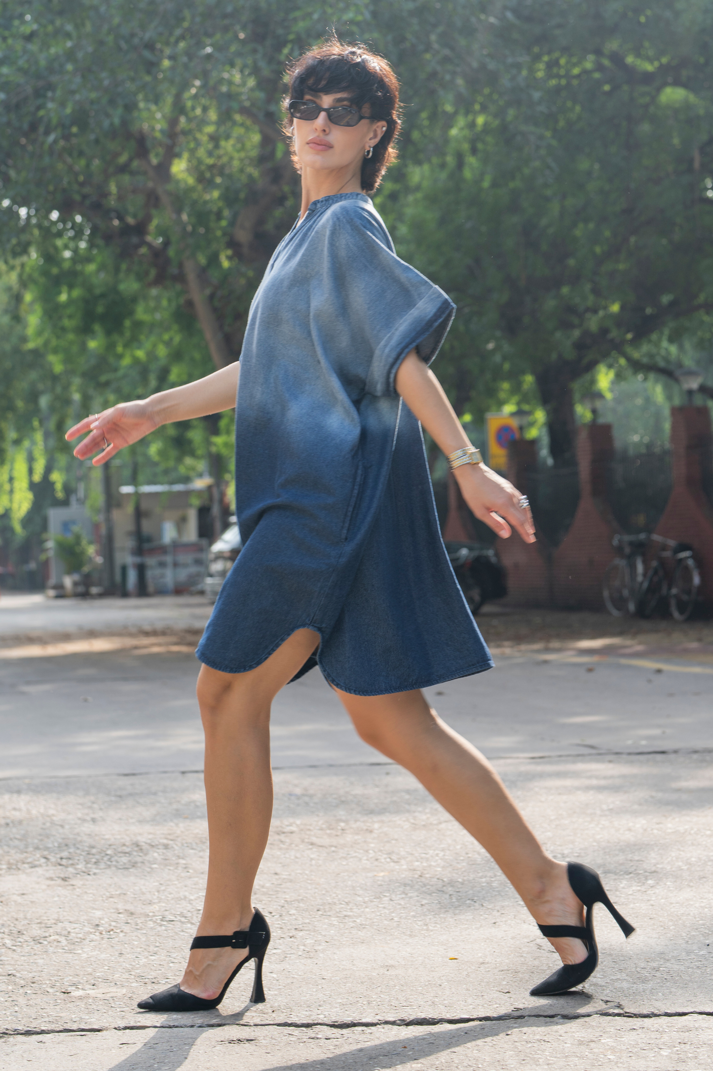 Lazy Denim Dress