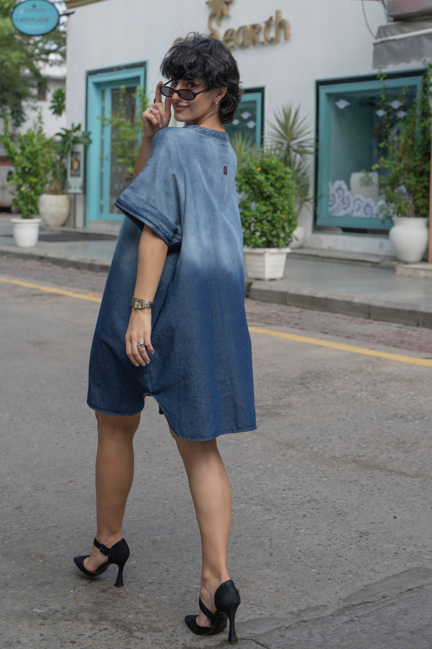 Lazy Denim Dress
