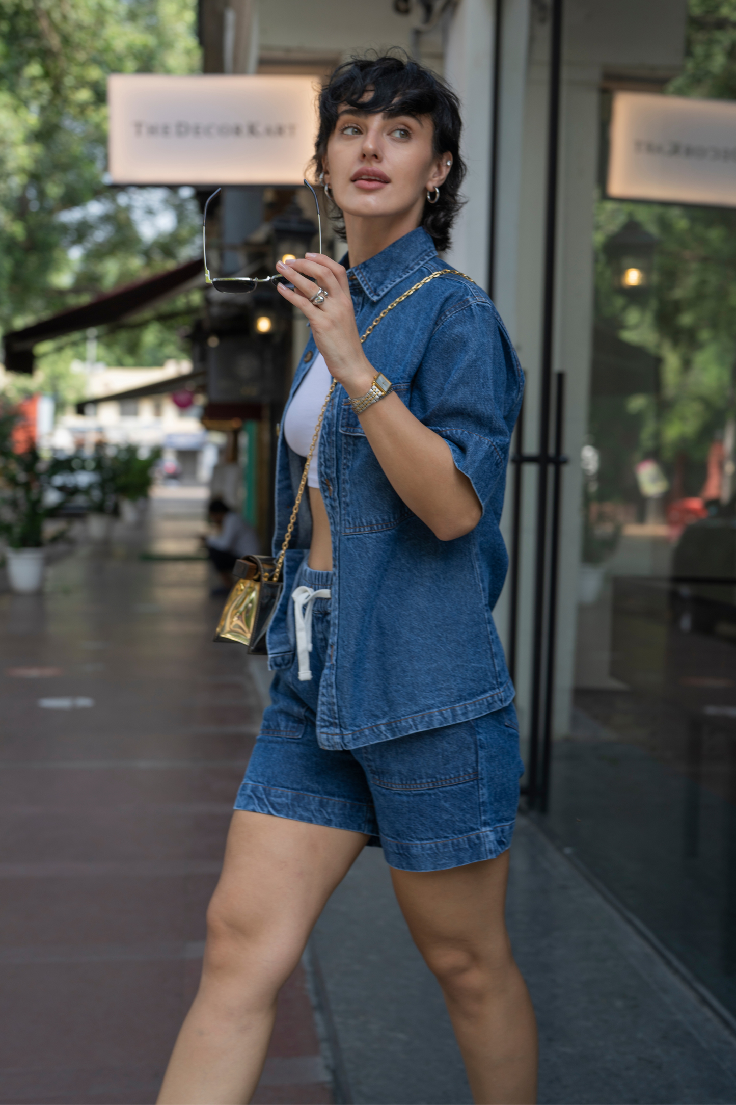 Denim Fool Set