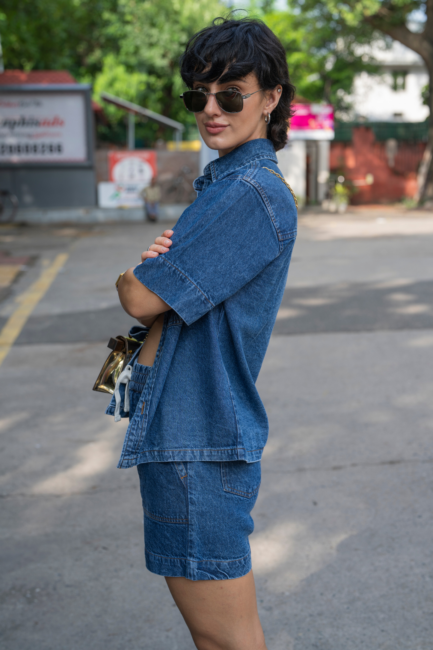 Denim Fool Set
