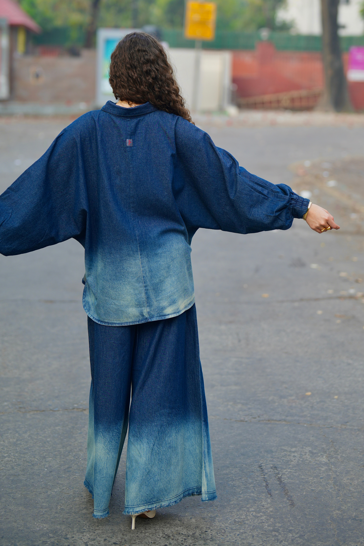 Lazy Denim Set - Blue
